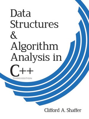 cover image of Data Structures and Algorithm Analysis in C++